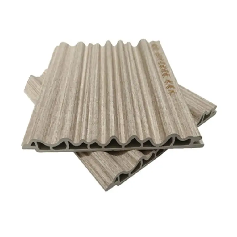 Wood Grain Wave Decor Wall Panel