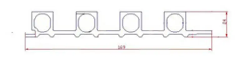 WPC Wall Panel Profile