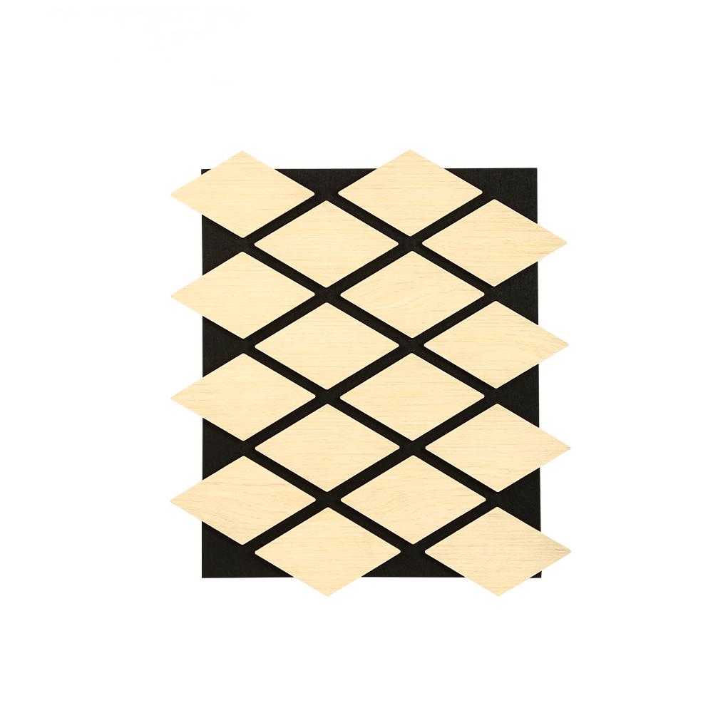 parallelogram acoustic panel